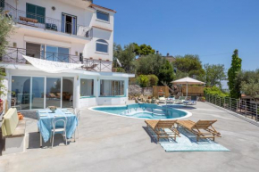 Villa Adeline with swimming pool & sea view